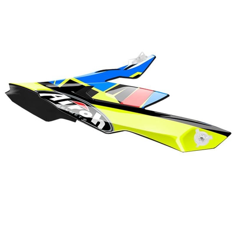 AIROH Youth Helmet Peaks *Archer Chief Blue Gloss Peak Only Airoh