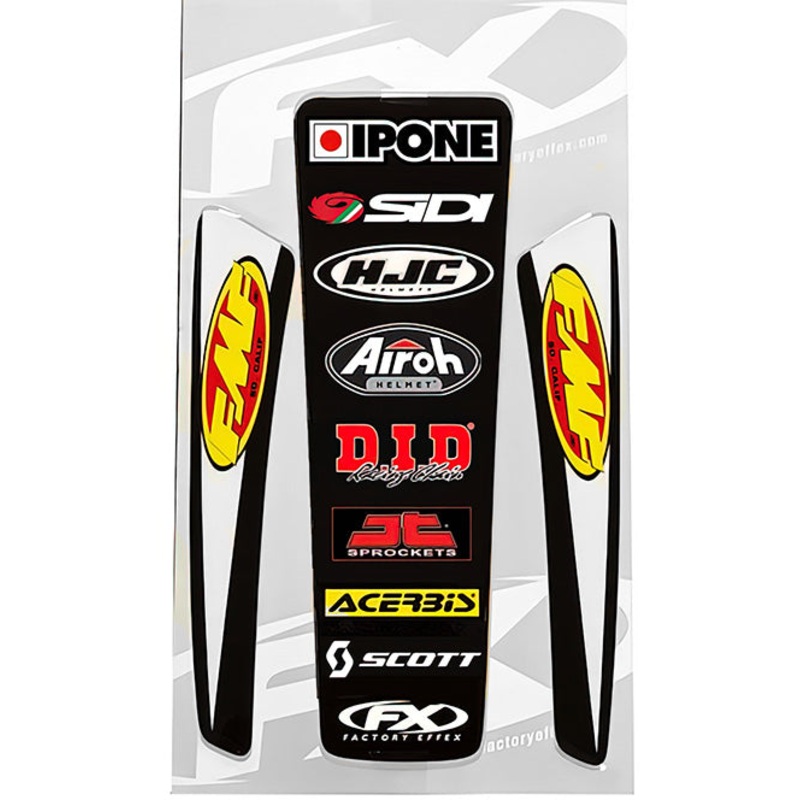 FACTORY EFFEX Universal Rear Trim Kit Rear Fender Kit Uni (FX Scott Sidi FMF HJC DID) Factory FX