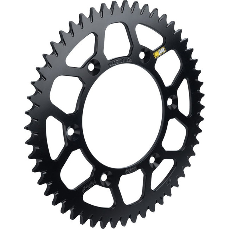 ProTaper Race Spec MX Sprockets – Rear Aluminium 48T Alu Rear Sprocket Black Kawa/Suz Protaper. Alt: 460.48