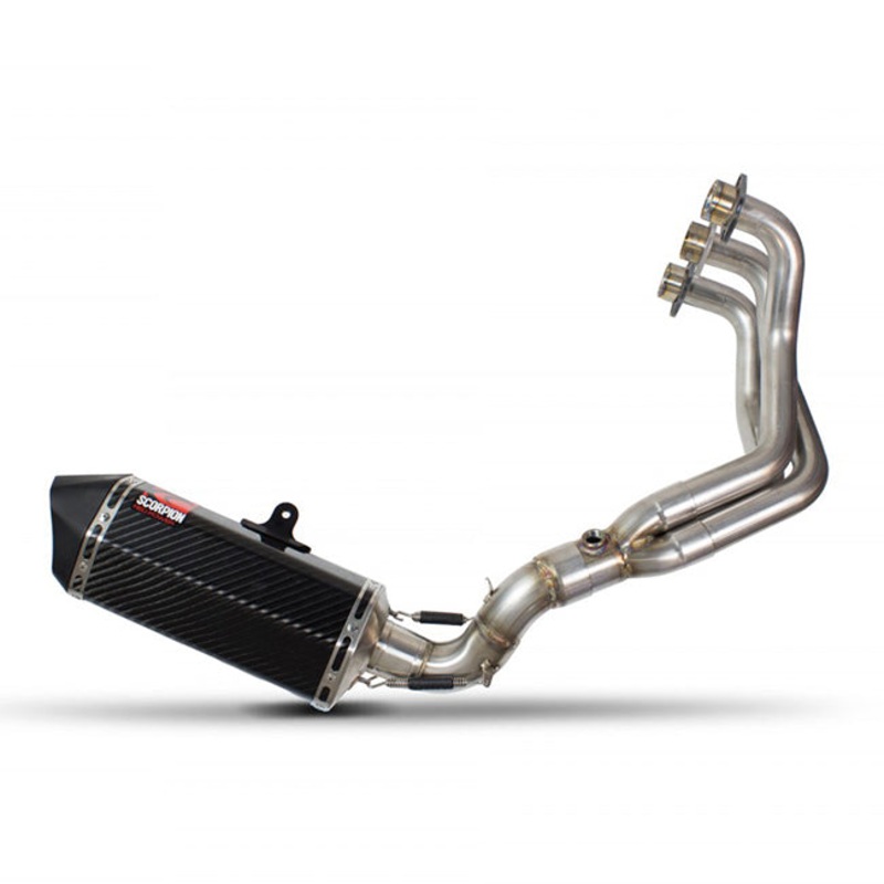 SCORPION SERKET PARALLEL Full System Honda CRF1000L 15-19 Serket Full System S/ Steel