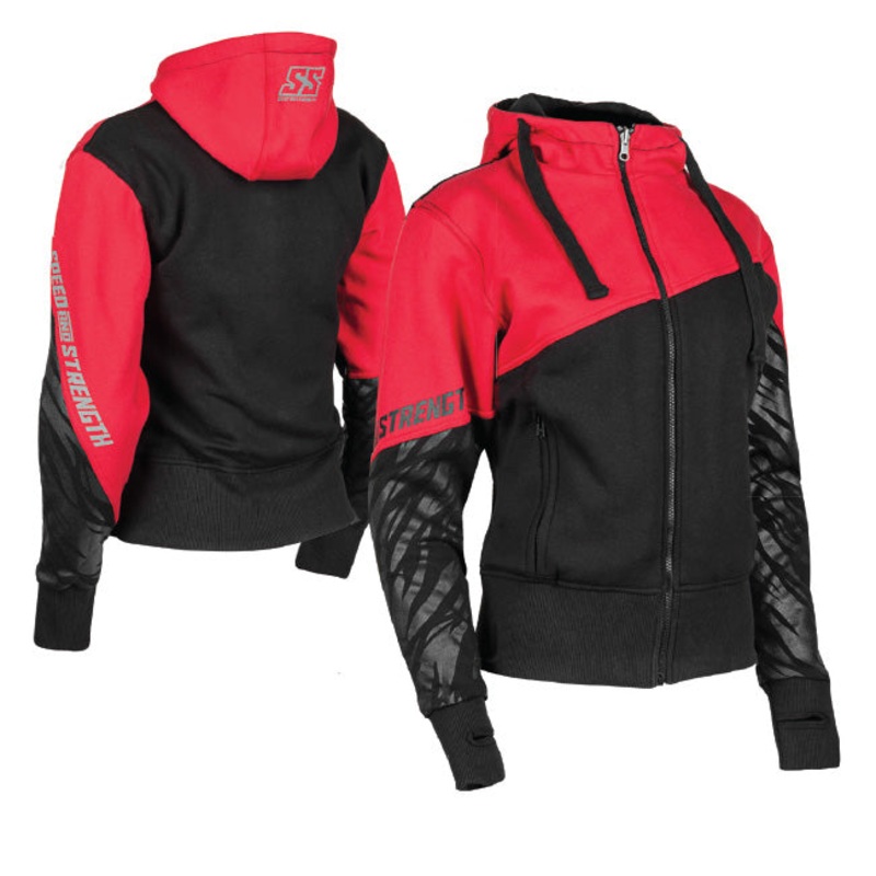 Speed and Strength – Cat Outta Hell 2.0 Ladies Hoody WXS Cat Outta Hell Ladies Hood Gry/Blk Speed & Strength