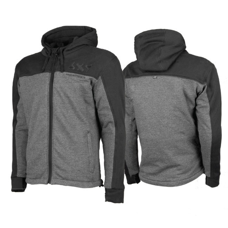 Speed and Strength – Hammer Down Hoody S Hammer Down Armoured Hoody Grey/Black Speed & Strength