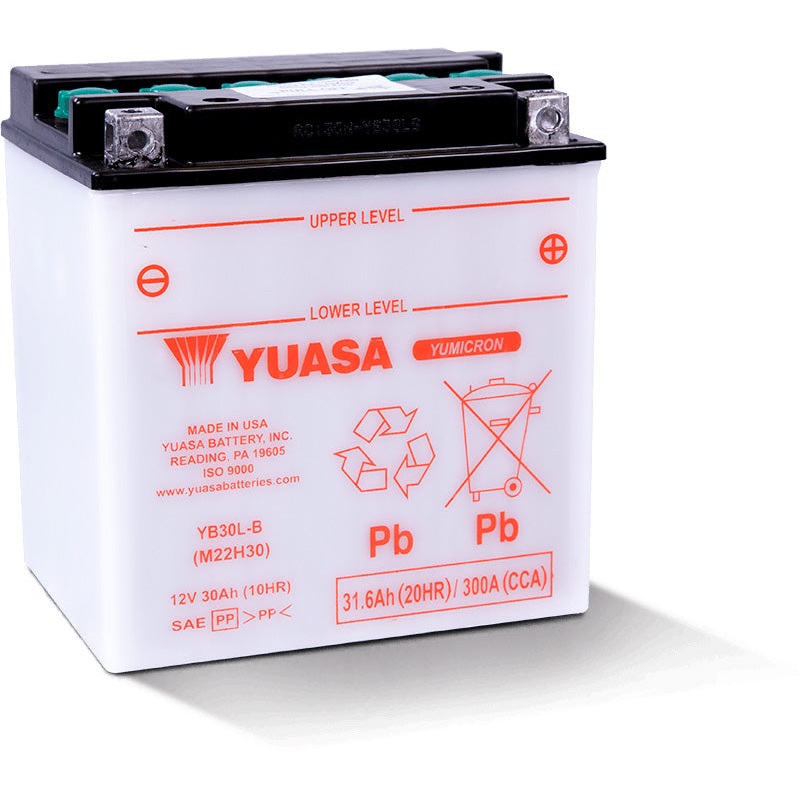 YUASA Dry Batteries – Non-DG YB30L-B Non-DG Dry Battery No Acid Pack Yuasa