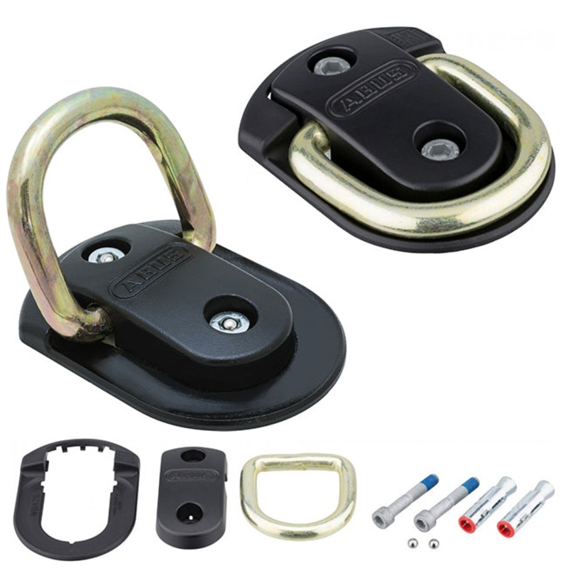 ABUS GRANIT WBA Ground Anchors WBA 75 Granit Black Wall Anchor ABUS