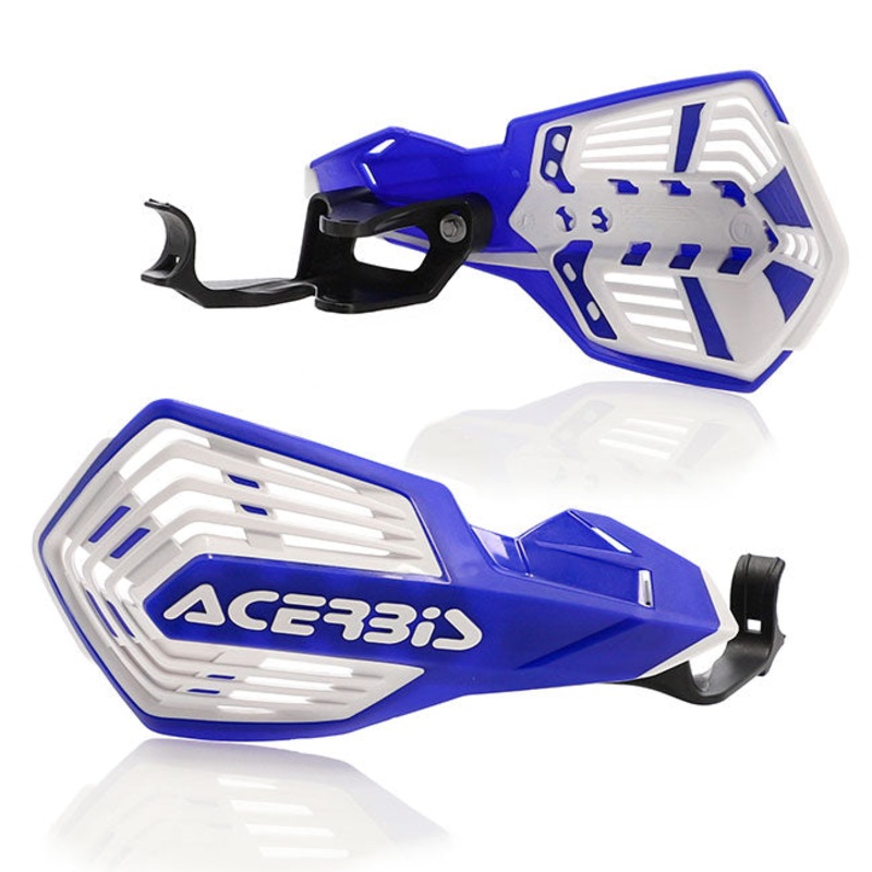 ACERBIS K Future Handguards-YKS K-Future Handguard Blue/White Acerbis