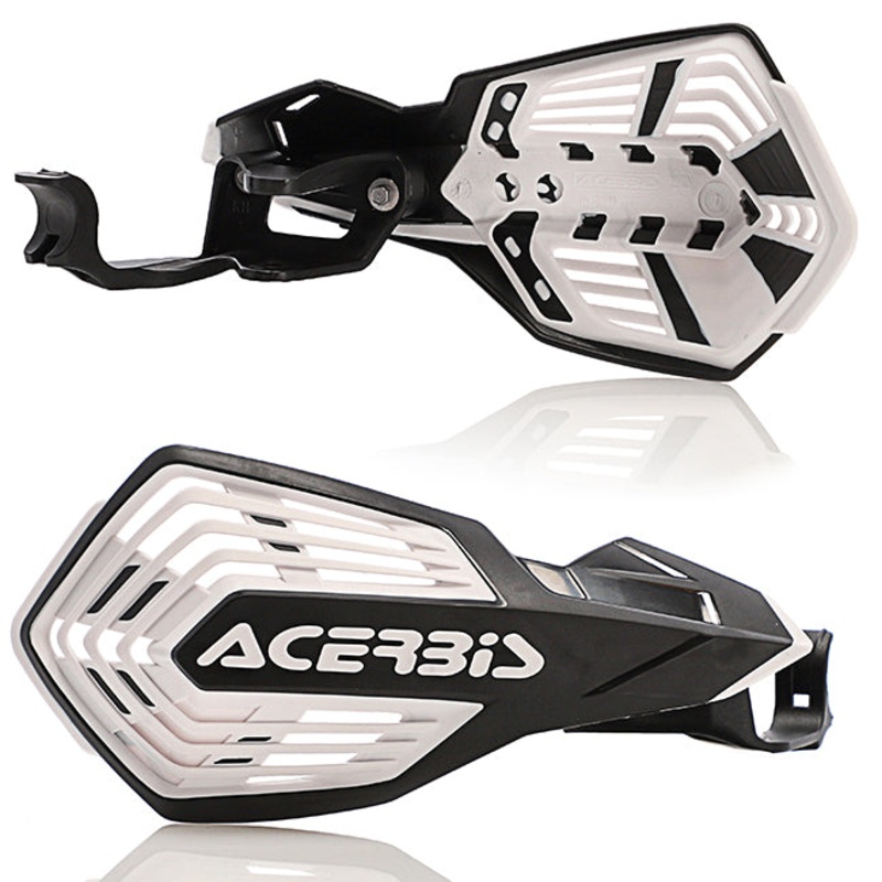 ACERBIS K Future HH Handguards- Honda K Future HH Handguard Black/White Honda Acerbis
