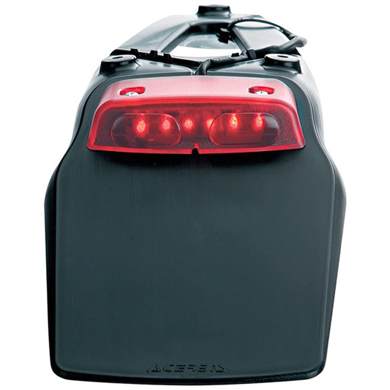 ACERBIS LED Taillight Led Taillight with plate holder Black Acerbis
