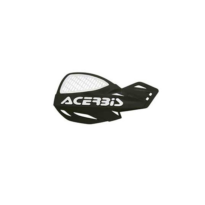 ACERBIS MX Uniko Vented Handguard MX Uniko Vented Handguard Black (with mount kit) Acerbis