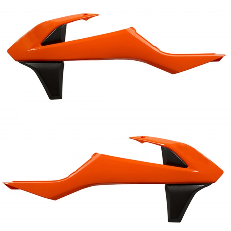 ACERBIS Radiator Scoops Radiator Scoops Orange/Black KTM SX/SXF Acerbis