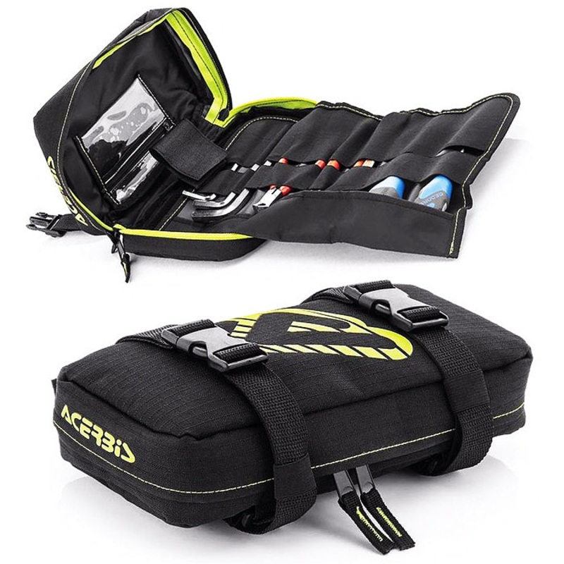 ACERBIS Tool Bag – Front Fender Front Mudguard Toolbag Black/Yellow Acerbis