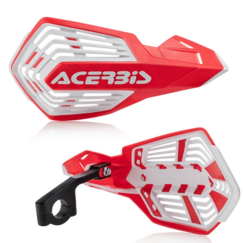 ACERBIS X-Future Handguards X-Future Handguard Orange/ White Acerbis