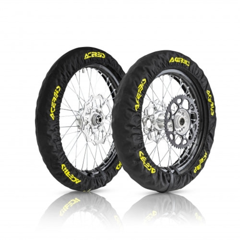 Acerbis X-Tyre Covers I X-Tyre Covers (SET) Black – Fits 18-21 Tyres Acerbis
