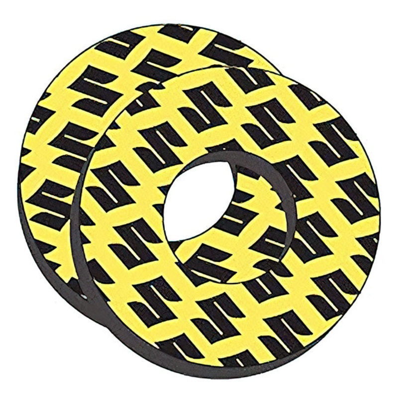 Factory Effex Moto Grip Donuts Yellow/Black Suzuki Moto Grip Donuts (pair) Factory FX