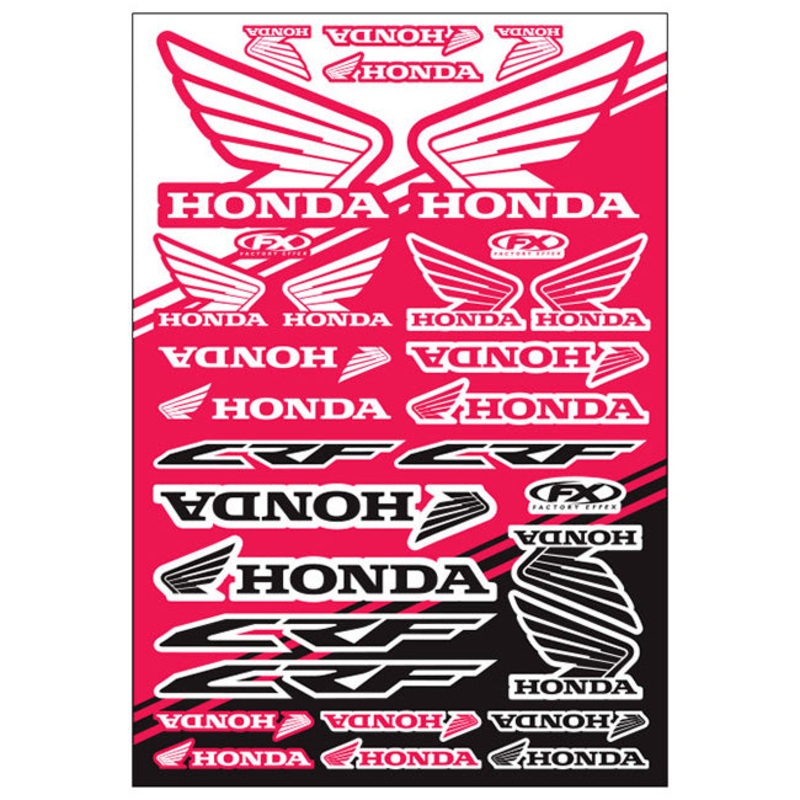FACTORY Effex Universal Sticker Sheets UNIVERSAL STICKER KITS KAWASAKI