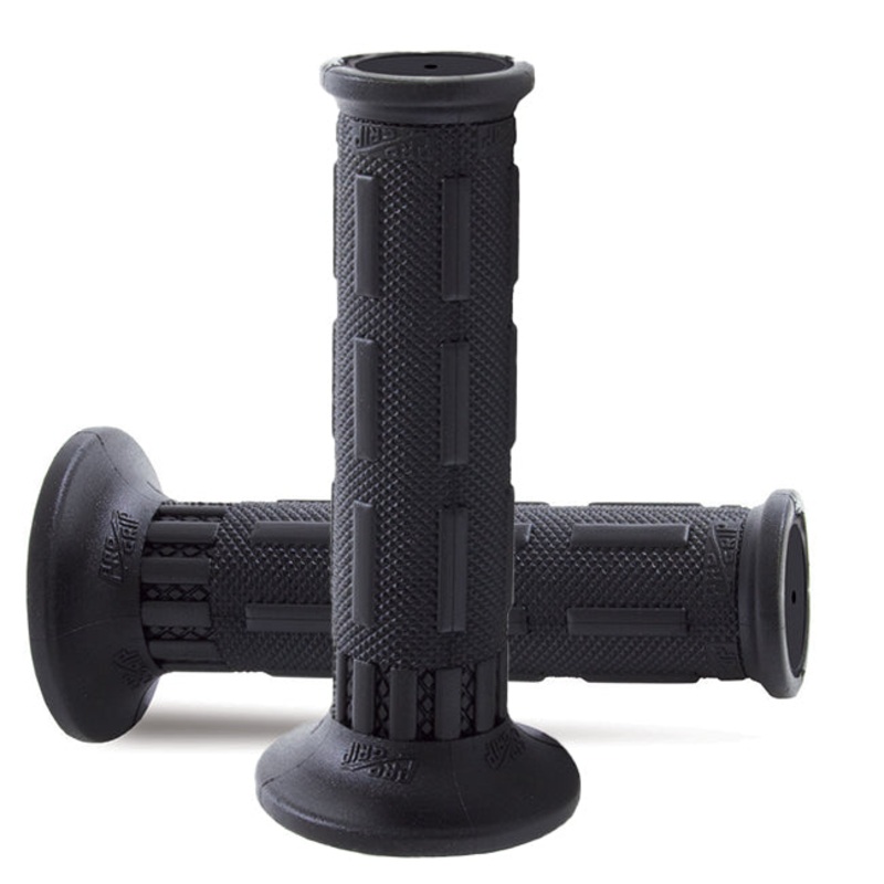 PROGRIP Single Density Road Grips – PG698 Closed End Black Road Bike Grips 135mm Progrip