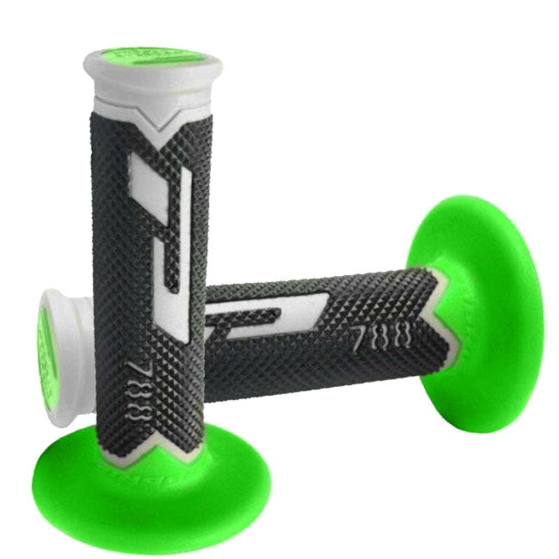 PROGRIP Triple Density Extra Slim Grips – PG788 Green/Black/Grey Tri Density Extra Slim Grips 115mm Progrip