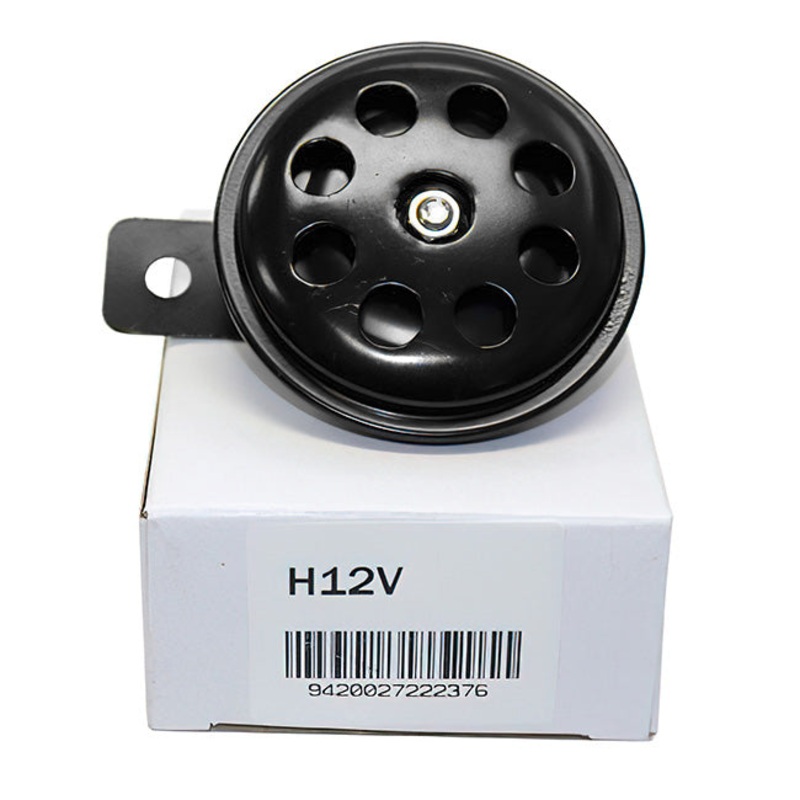TECH 7 Horn 12v Horn 12v Black 65mm 100db M7-2 Tech7