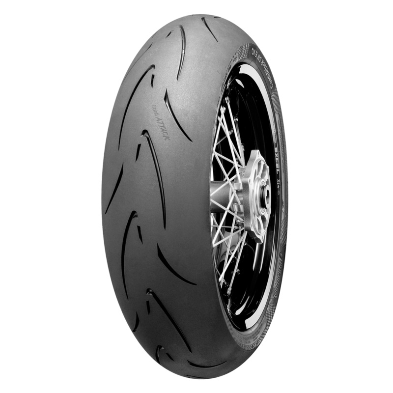 CONTINENTAL – ContiAttackSM EVO *140/70-17 R 66H ContiAttackSM EVO Tyre TL Rear Continental