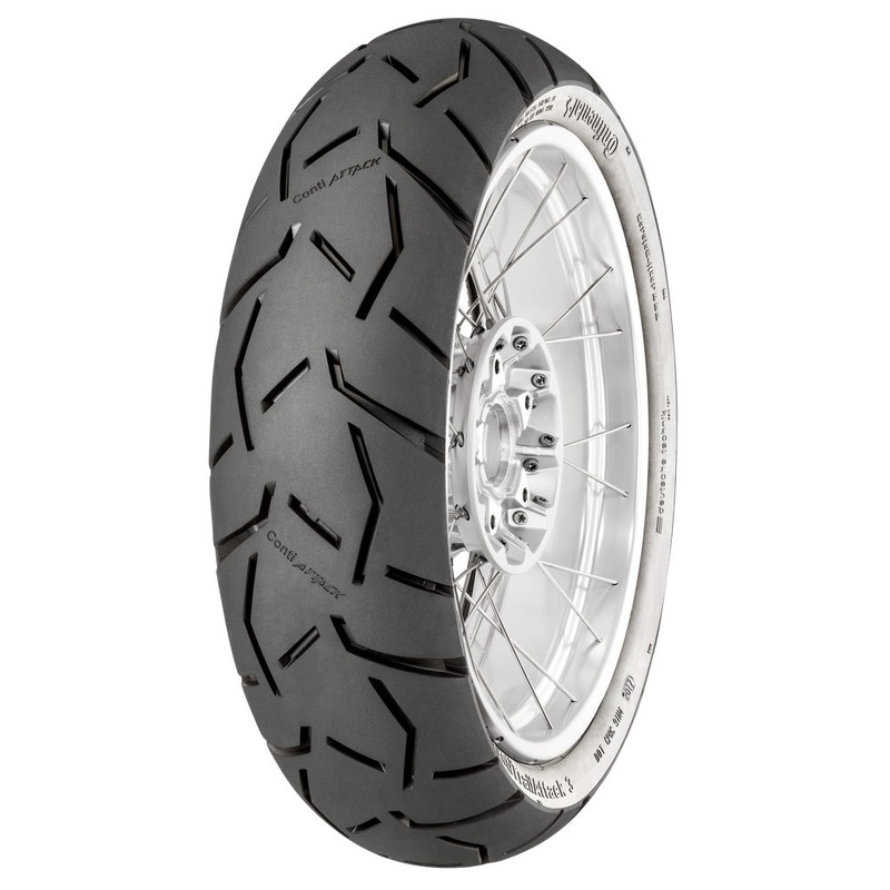 CONTINENTAL – ContiTrailAttack 3 120/70-17 ZR 58W ContiTrailAttack3 Tyre TL Front Continental