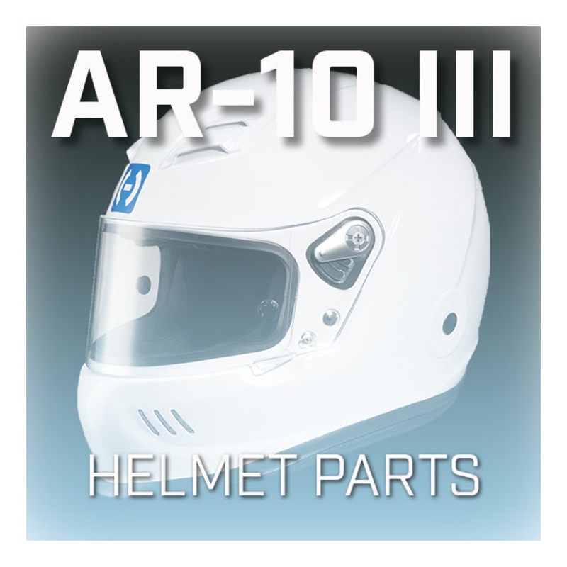 HJC AR10 III / H10 – Helmet Parts AR10 III Clear Rear Spoiler HJC