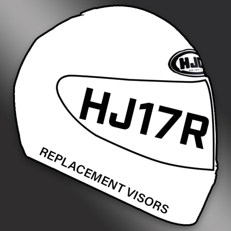 HJC Visors – HJ17R HJ-17RC Clear Visor HJC