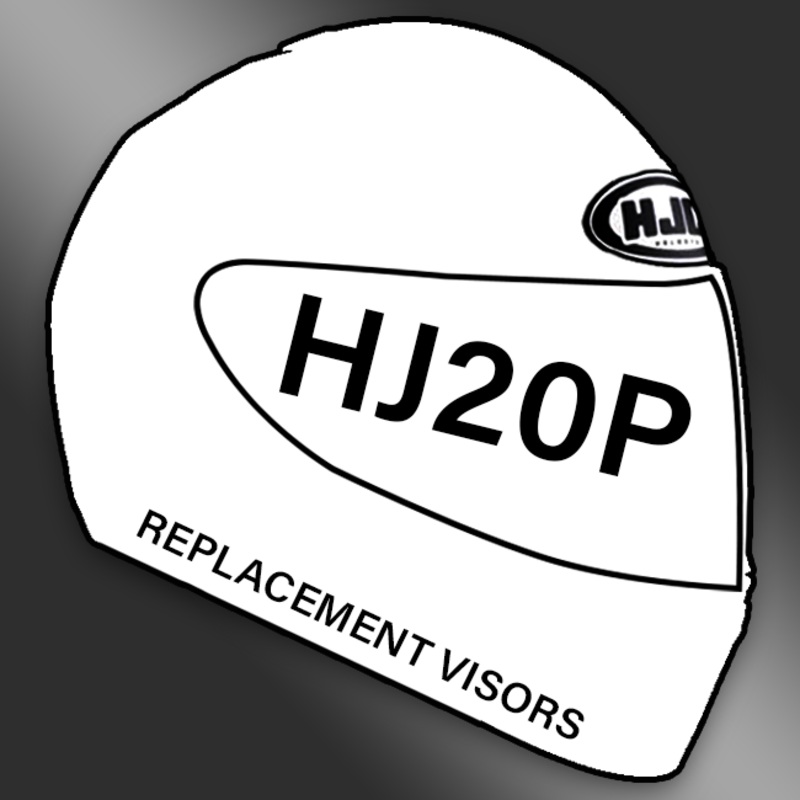 HJC Visors – HJ20P HJ-20PC Clear Visor HJC