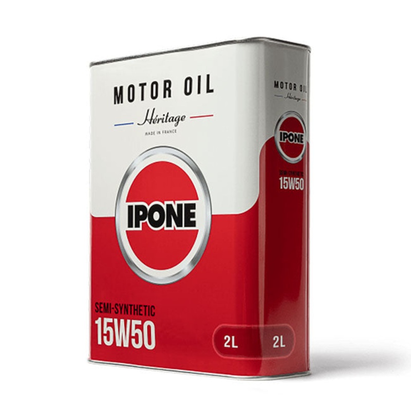 Ipone Heritage 15W50 Semi Synthetic Oil *15W50 2L Heritage Semi Synthetic Motor Oil IPONE