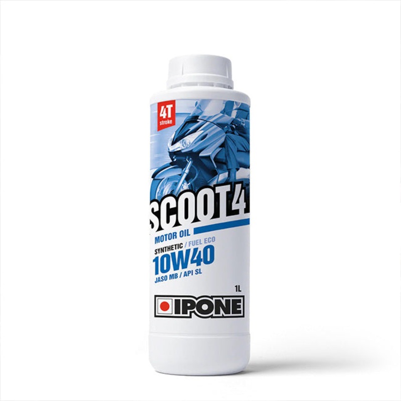 IPONE Scoot 4 10W40 1L Scoot 4 Semi Synthetic Oil IPONE
