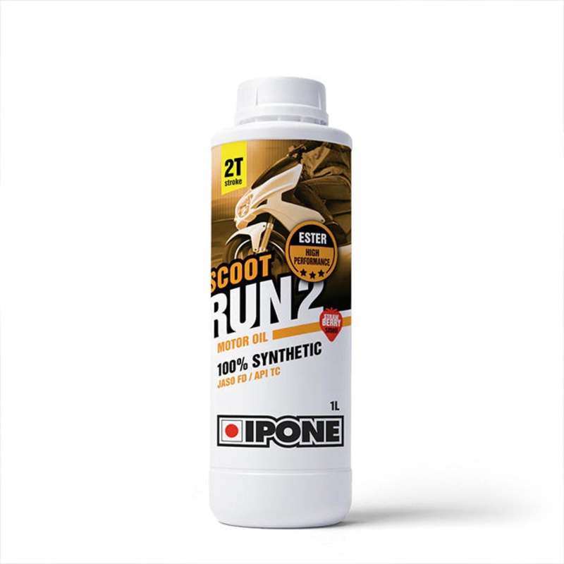 IPONE Scoot Run 2 1L Scoot Run 2 100% Synthetic Scented Oil IPONE