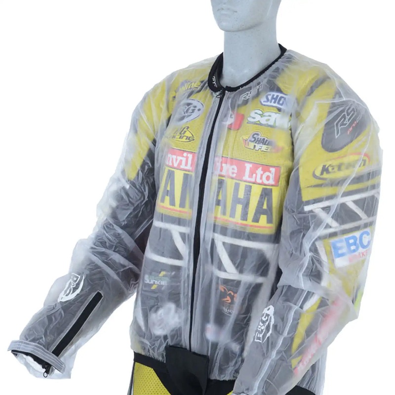 R&G Waterproof Race Rain Jacket R&G M Waterproof Race Rain Jacket transparent