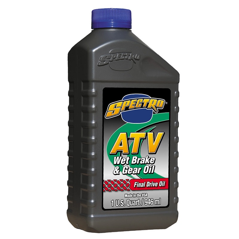 SPECTRO ATV Wet Brake & Gear Oil 946ml ATV Wet Brake & Gear Oil Spectro