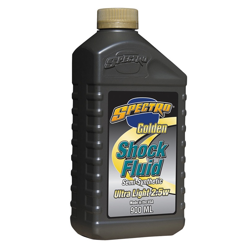 SPECTRO Golden Shock Fluid 2.5w 900ml Ultra Light Golden Shock Fluid Semi Syn Spectro