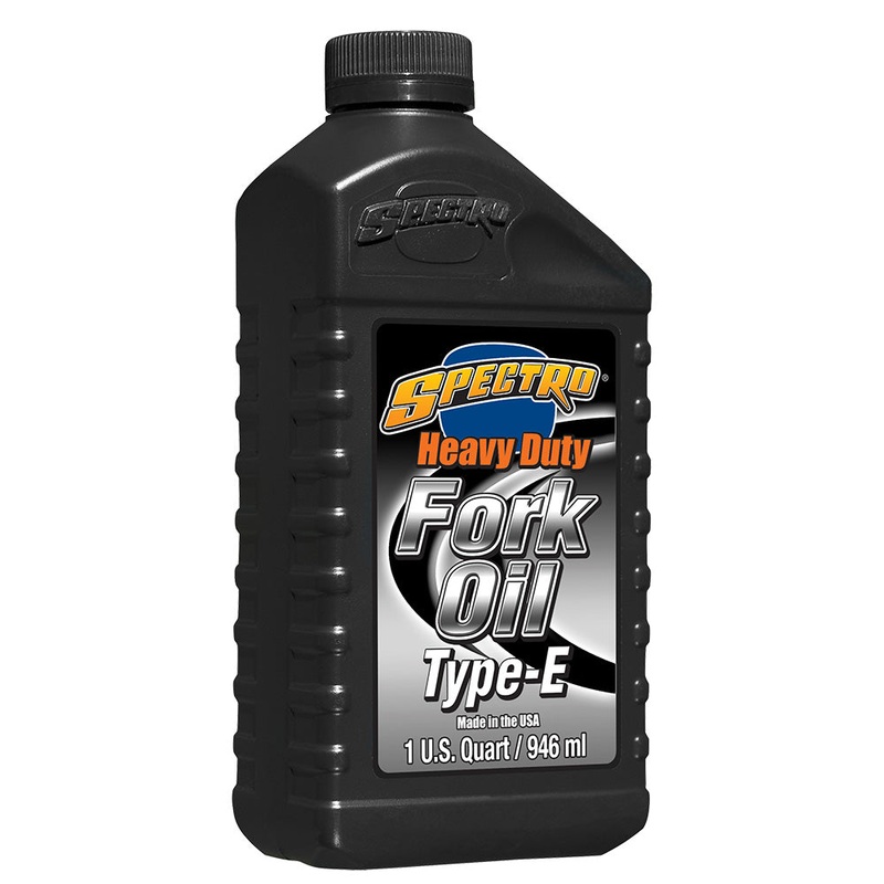 SPECTRO Heavy Duty Fork Oil 20w 946ml Heavy Duty Fork Oil / Fork Fluid Type-E Spectro
