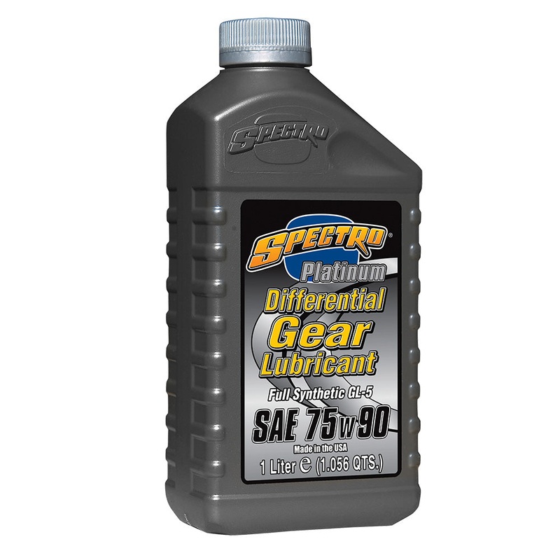 SPECTRO Platinum Differential Gear Lubricant GL-5 75w90 0.946L GL5 Platinum Differential Gear Oil Full Syn Spectro
