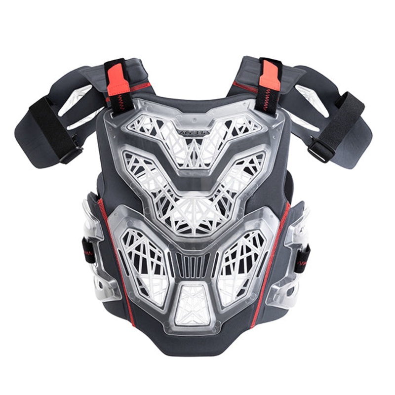 ACERBIS Gravity MX Kid Chest Protector – Youth Gravity MX Kid Chest Deflector Clear Acerbis
