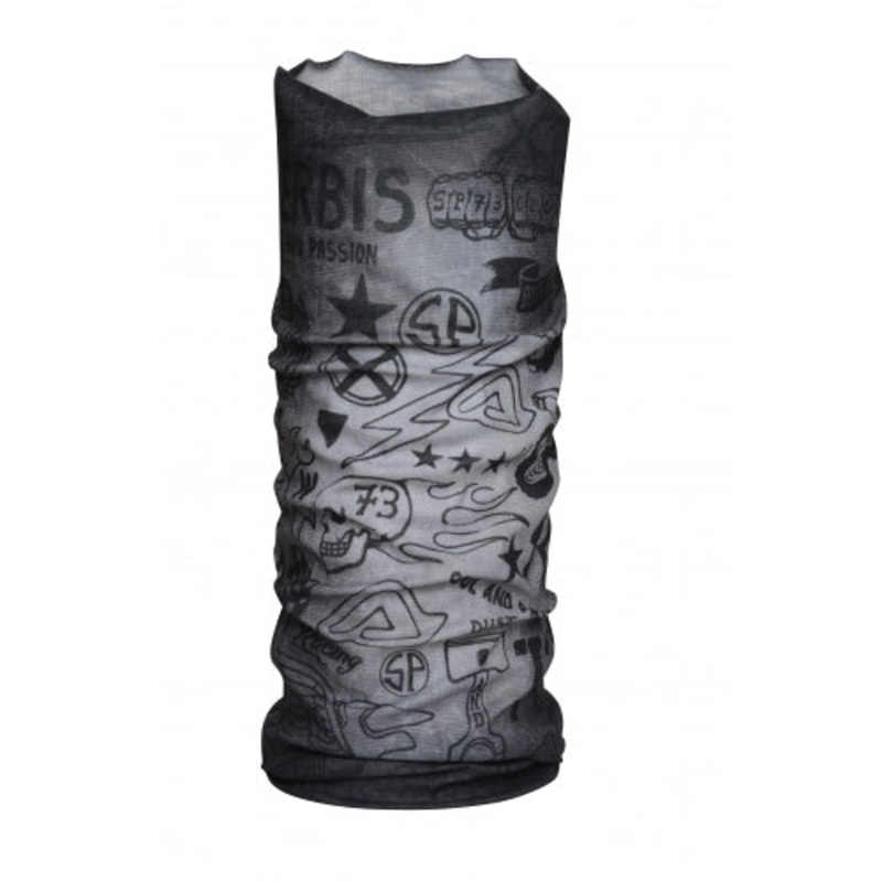 ACERBIS SP Club Neck Warmer SP Club Wings Neck Warmer Black Graphic Acerbis