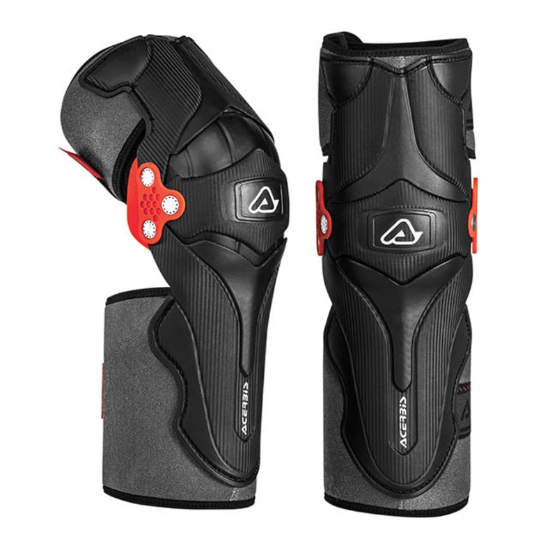 ACERBIS X-Strong Knee Guard *X-Strong Knee Guards Black Acerbis