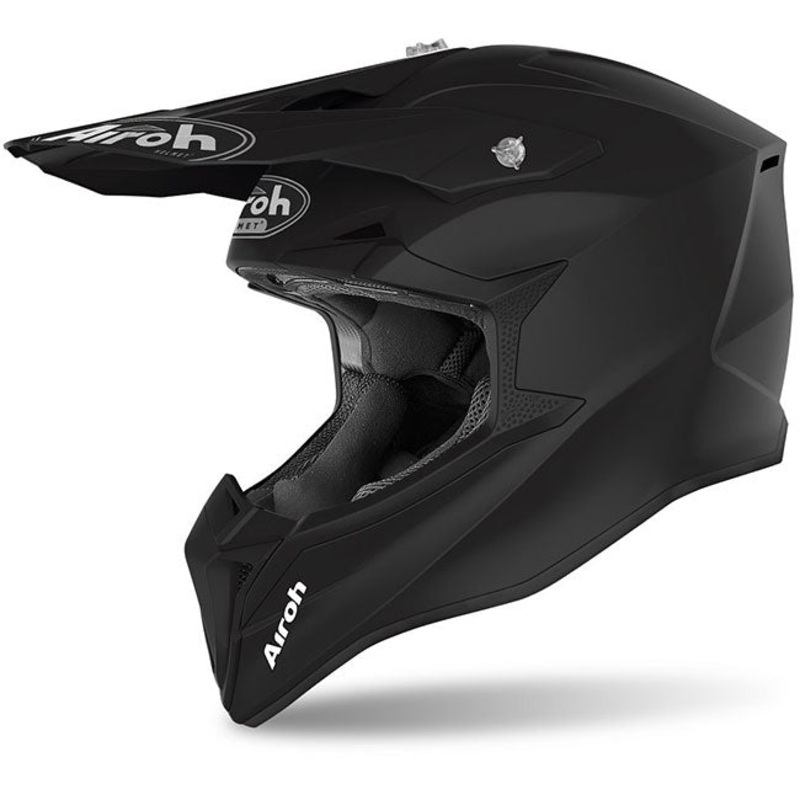 Airoh Wraap Youth – Solid Colours 2XS Wraap Matt Black (51-52cm) Youth MX Helmet Airoh