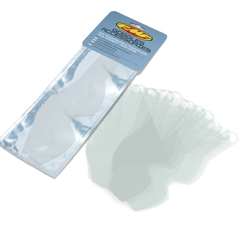 FMF Standard Tear-Offs – PowerBomb/PowerCore PowerBomb/PowerCore Standard Tear-Offs 20 Pack FMF