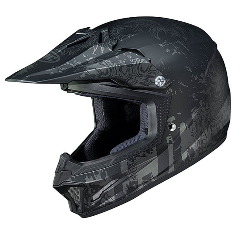 HJC CL-XY II Youth – Graphics *S CLXY II Creeper MC5 Black (49-50cm) Youth MX Helmet HJC