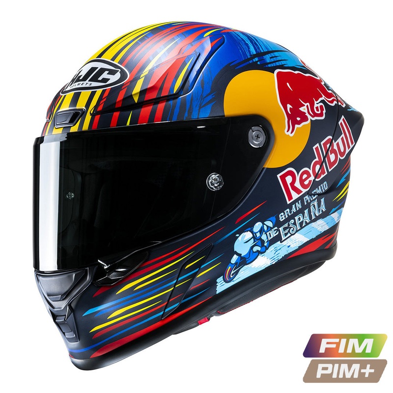 HJC RPHA 1 – Replica Graphics *S RPHA 1 Redbull Austin GP MC21SF Road Helmet HJC