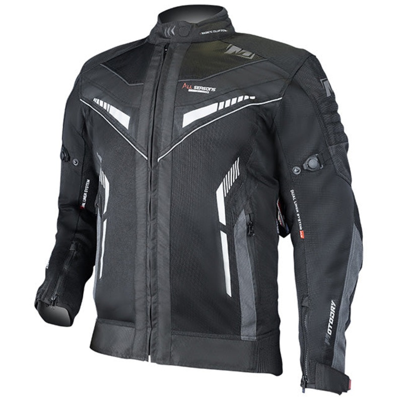 Motodry All Seasons Jacket S All Seasons Jacket Blk dual liner MotoDry