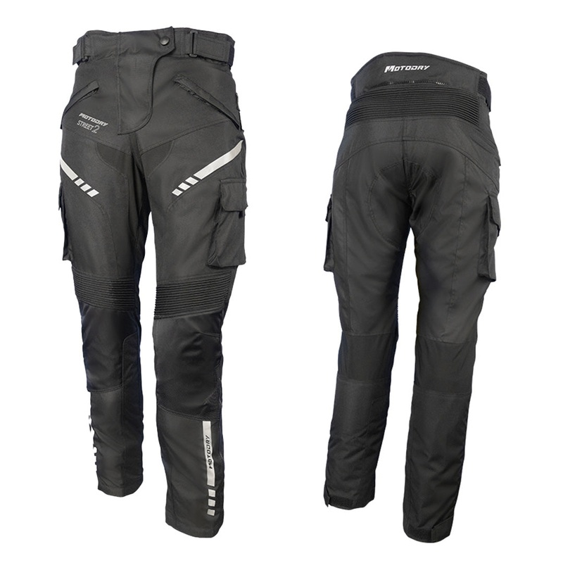 Motodry Street II Ladies Pants 8 Street II Ladies Pants Blk MotoDry
