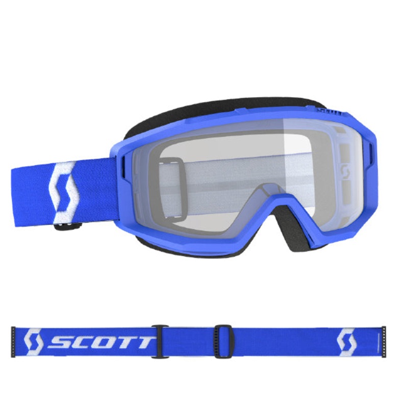 SCOTT Primal Goggle Range Primal Goggle Clear Blue Clear Lens Scott