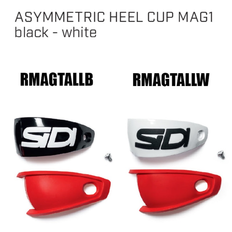 SIDI MAG 1 Boots Parts Mag-1 Clip #138 white Sidi