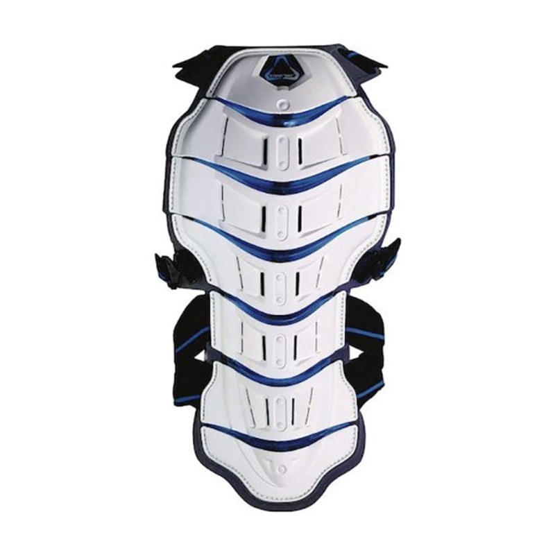TRYONIC Feel 3.7 Back Protector S Tryonic Back Protector Feel 3.7 Wht-Blu CE Level 2
