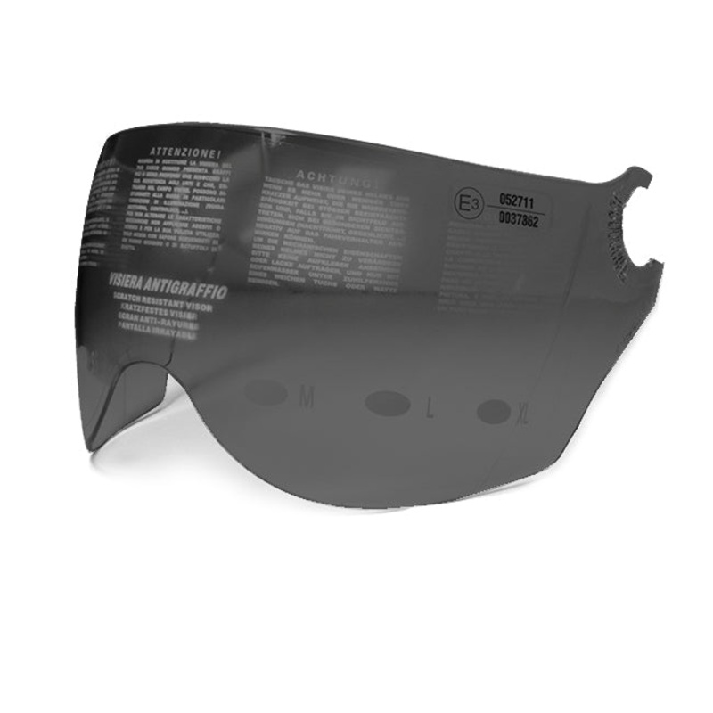 AIROH Compact Visor *Smoke Visor for Compact Open Face Helmet Airoh