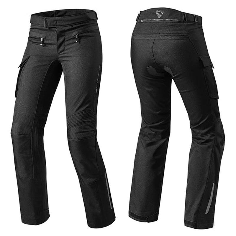 REV’IT!  Enterprise 2 Ladies Pants *34 Enterprise 2 Ladies Pants Std Leg Black REVIT L34