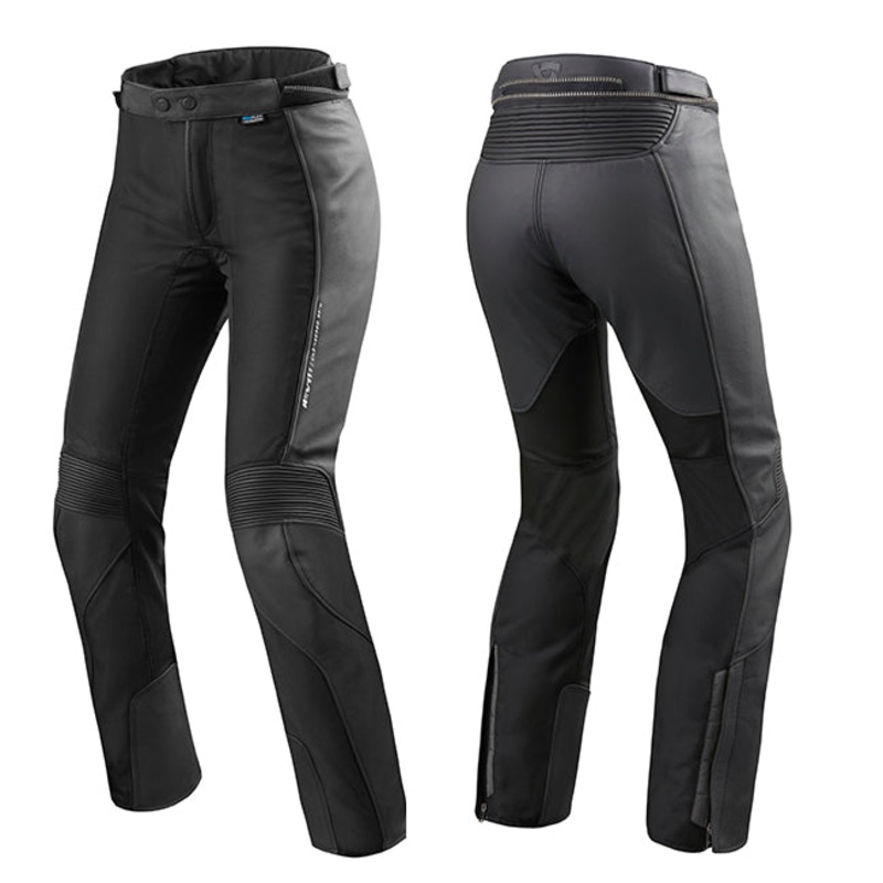 REV’IT! Ignition 3 Ladies Leather Pants *34 Ignition 3 Ladies Pants Std Leg Black REVIT L34