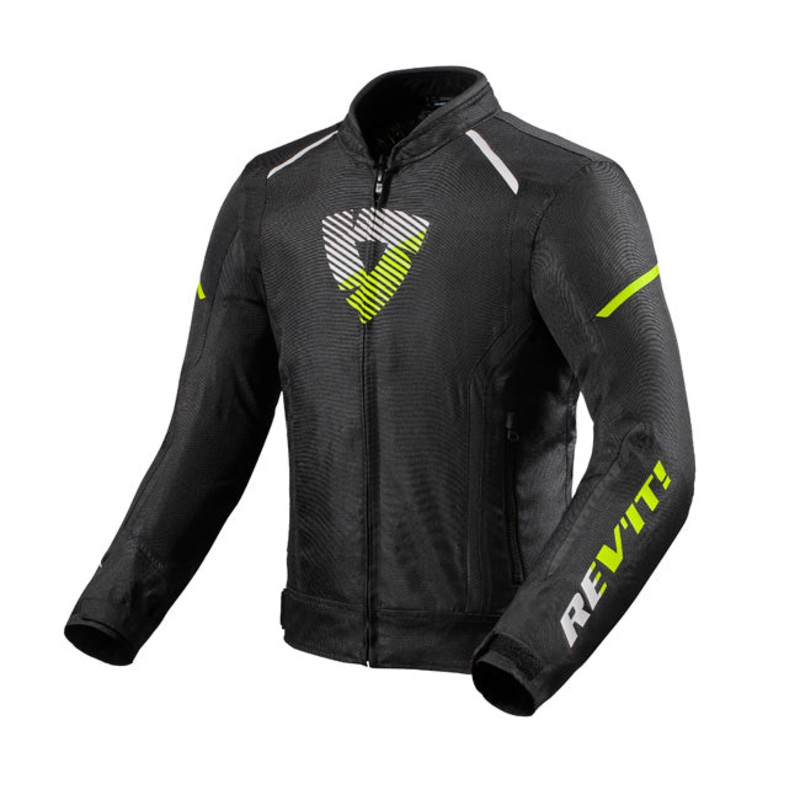 REV’IT! Sprint H20 Jacket *XL Sprint H2O Jacket Black-Neon Yellow REV’IT!